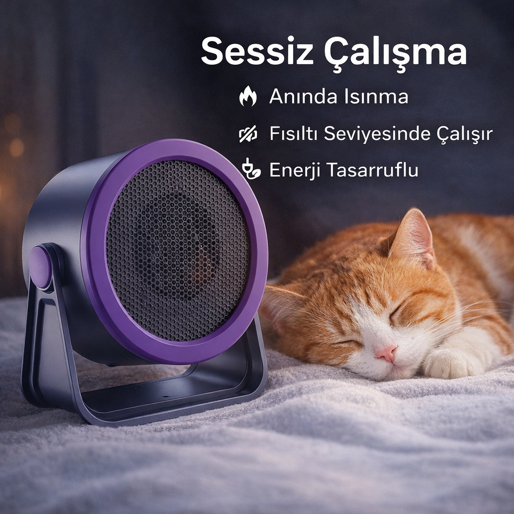 Mini Taşınabilir Isıtıcı