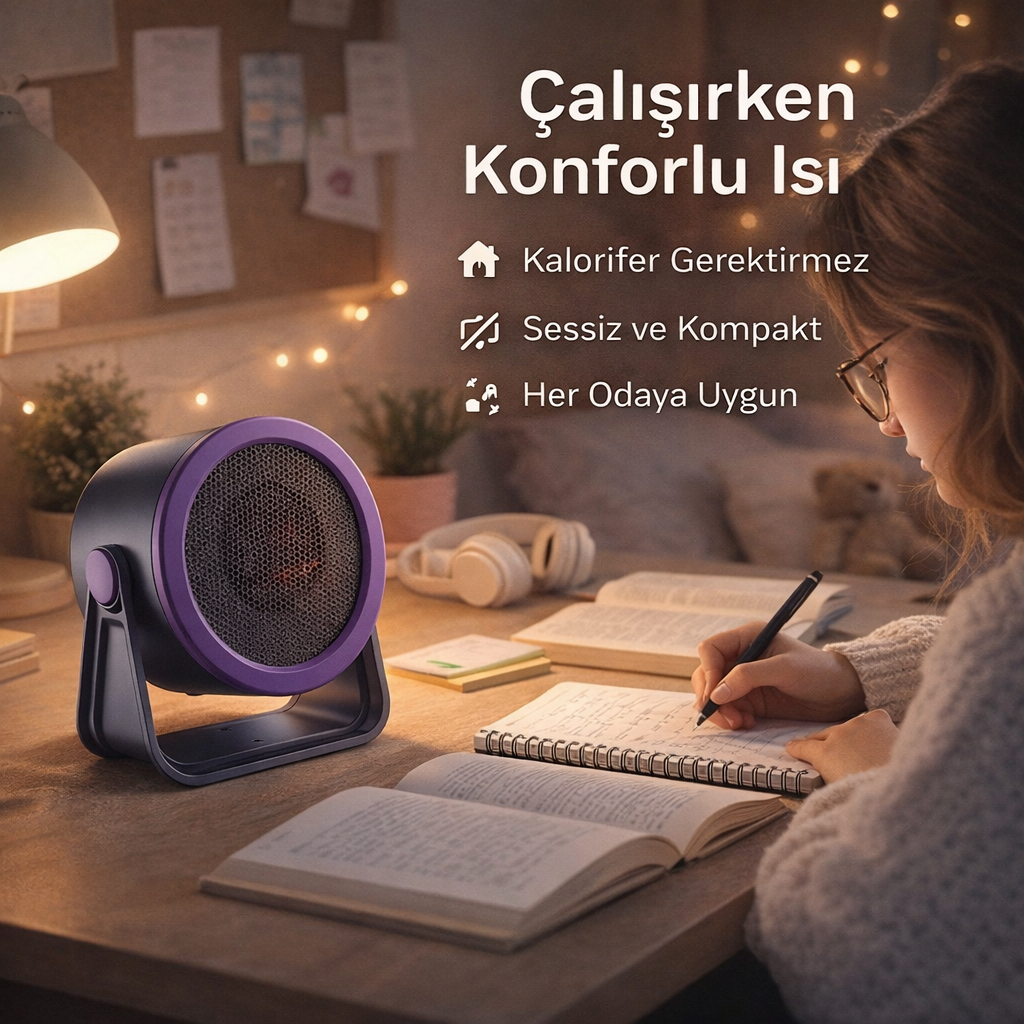 Mini Taşınabilir Isıtıcı