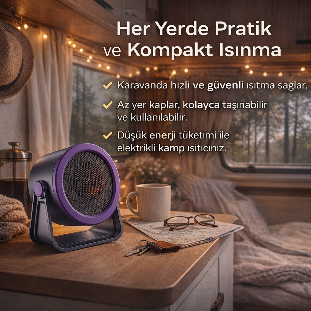 Mini Taşınabilir Isıtıcı